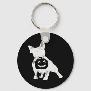 Porte-clés Costume d'Halloween Bulldog Lazy Cute Frenchie Pum