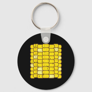 Porte-clés Costume d'Halloween de maïs Amusants Foodie Farmer