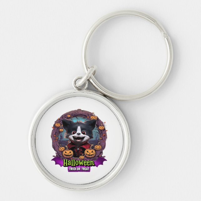 Porte-clés Costume d'Halloween pour chiots (Devant)