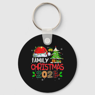 Porte-clés Costume familial costume familial Noël 2023 Noël