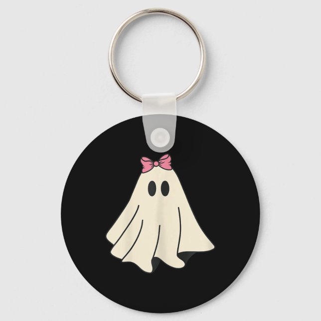 Porte-clés Costume Halloween Fantôme de saison éffrayante (Recto)