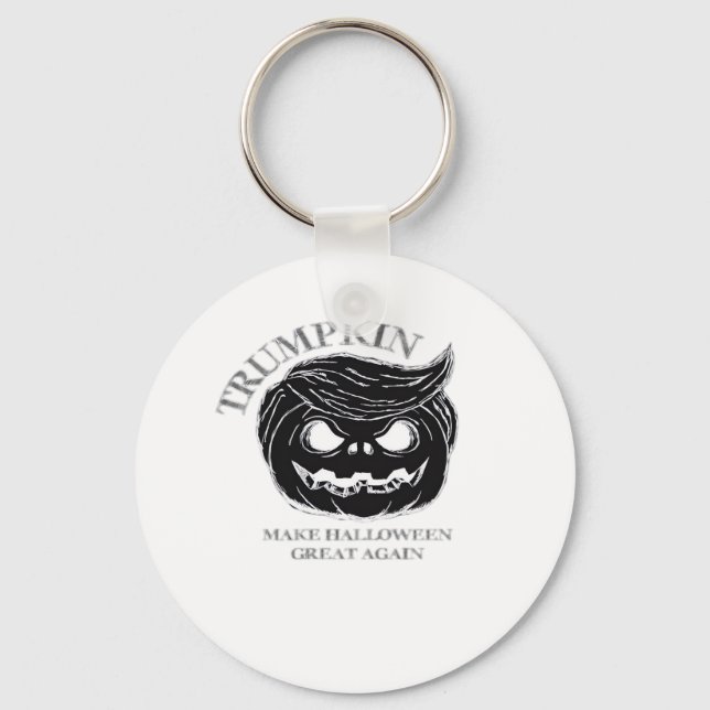 Porte-clés Costume Halloween Trumpkin drôle & mignon Hallowee (Recto)