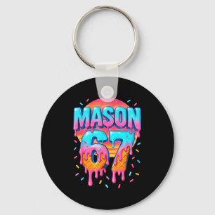 Porte-clés Costume Mason 67 Glace Crème Baseball Dégoulinade