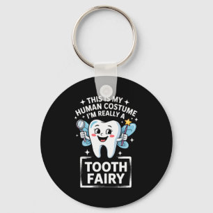 Porte-clés Costume mignon de fée des dents pour hommes femmes