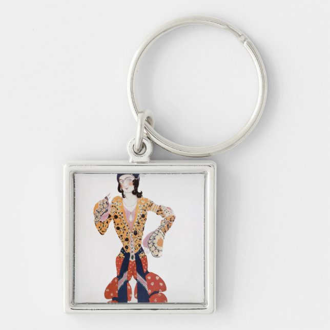 Porte-clés Costume pour Nijinsky dans le ballet (Devant)