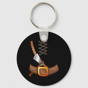 Porte-clés Costume Viking Halloween Trick Ou Treking Inspirer