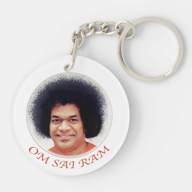 Porte-clés Côté de double de porte - clé de Sathya Sai Baba (Dos)