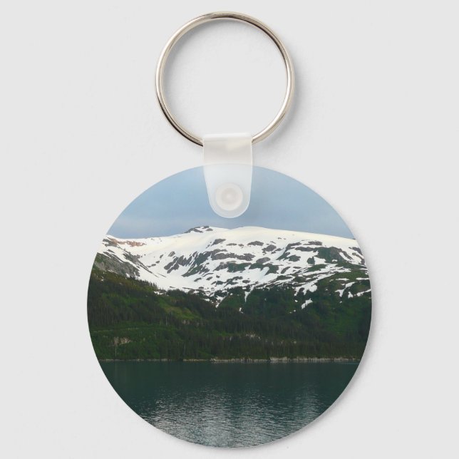 Porte-clés Côte de l'Alaska au crépuscule (Recto)