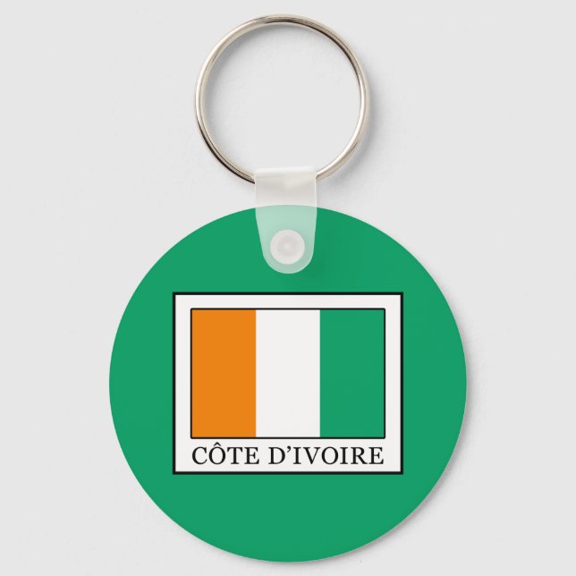 Porte-clés Côte d'Ivoire (Recto)