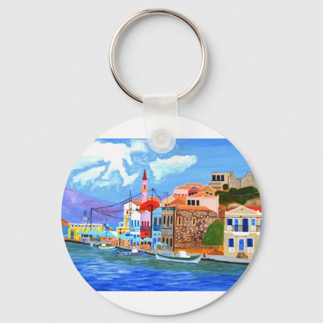 Porte-clés Côte grecque (Recto)