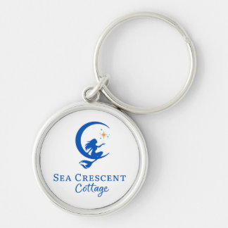 Porte-clés cottage Sea Crescent, charme de sac