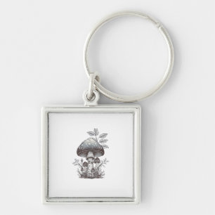 Porte-clés Cottagecore Champignon Goblincore Esthétique Cham