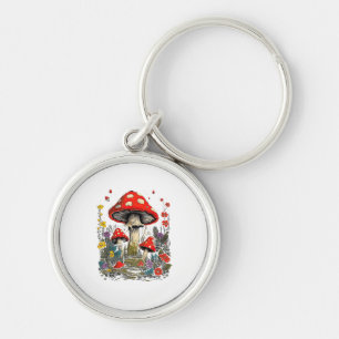 Porte-clés Cottagecore Esthétique Champignon Goblincore Minim