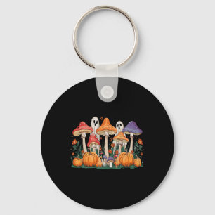 Porte-clés Cottagecore Halloween Ghost Champignons Produit