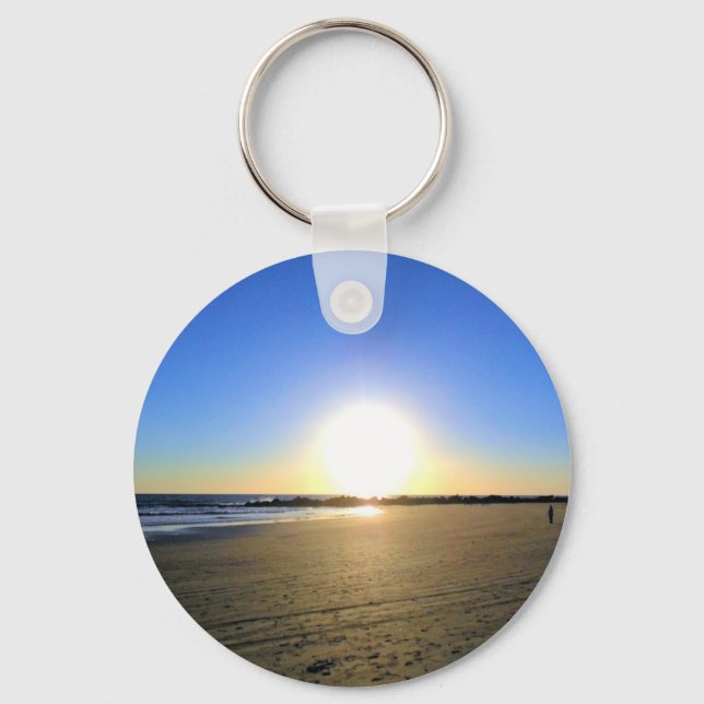 Porte-clés Coucher de soleil de Venice Beach (Recto)