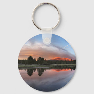Porte-clés Coucher de soleil des prés Tuolumne - sentier Yose