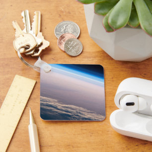 Porte-clés Coucher De Soleil Orbital Au Large De La Côte De C