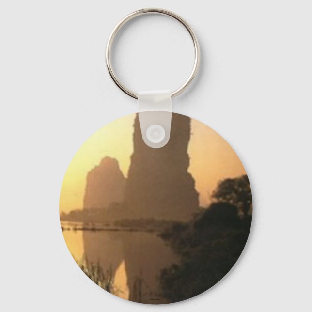 Porte-clés Coucher de soleil -Porte - clé- (Recto)
