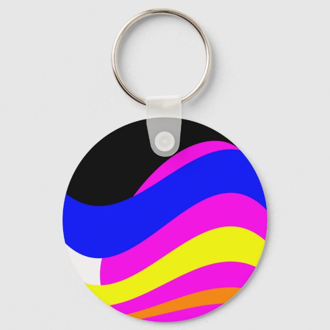 Porte-clés Coucher de soleil sur la mer (Recto)