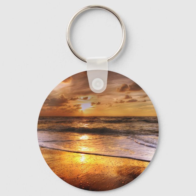Porte-clés Coucher du soleil (Recto)
