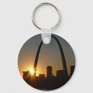 Porte-clés Coucher du soleil de voûte de St Louis