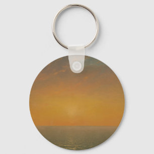 Porte-clés Coucher du soleil sur la mer
