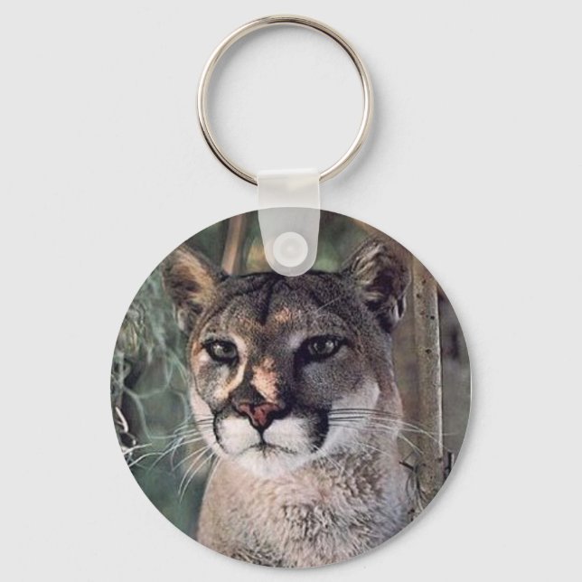 Porte-clés cougar assis (Recto)