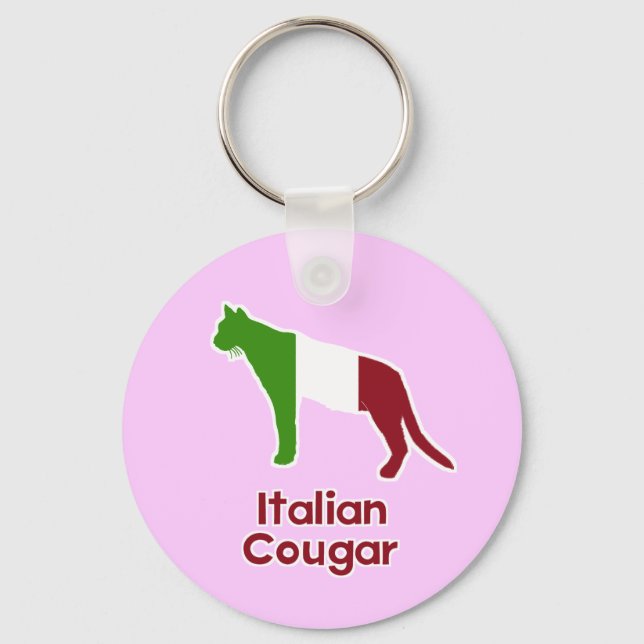 Porte-clés Cougar italienne (Recto)