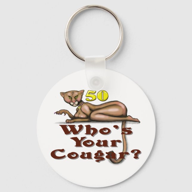 Porte-clés Cougars à 50 ans (Recto)