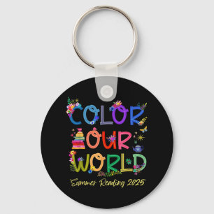 Porte-clés Couleur Notre Monde Lecture Été 2025 Boho Wildflow