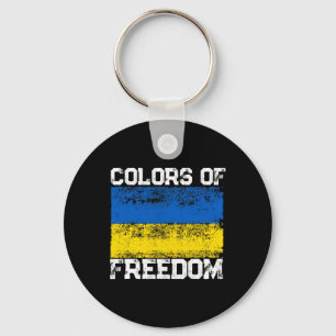 Porte-clés Couleurs de la liberté Drapeau de l'Ukraine 1