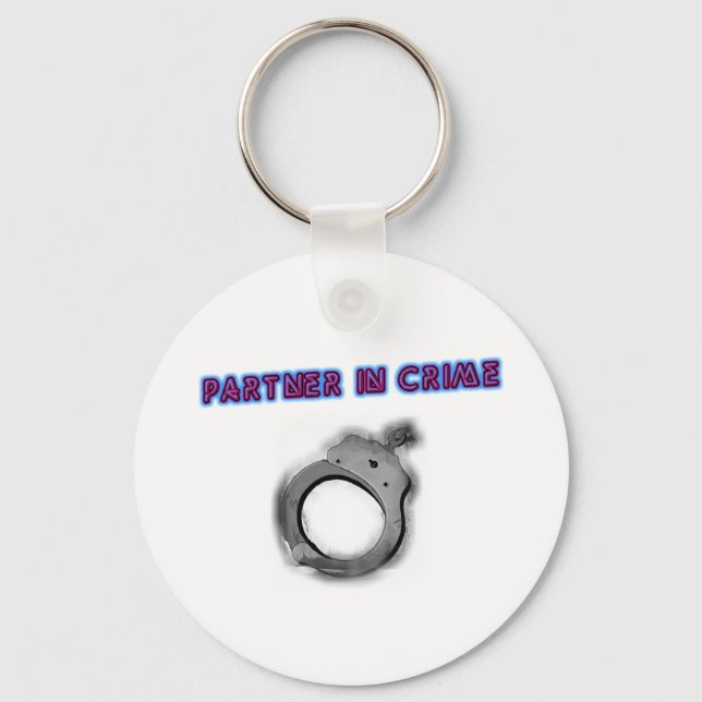 Porte-clés Coupe De Main Gauche De Partenaire Dans Le Crime (Recto)