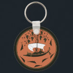 Porte-clés Coupe Dionysos : Dieu grec sur les vignes et dauph<br><div class="desc">Un rendu de la Coupe Dionysos (app. 540-530 av. J.-C.) par l'artiste athénien antique Exsekias. Il présente le Dieu Dionysos sur un navire avec des vignes poussant du mât et des dauphins nageant tout autour. Dionysos était le Dieu du Vin (entre autres choses) afin que les raisins aient un sens...</div>