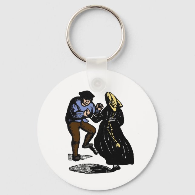 Porte-clés Couple dansant (Recto)