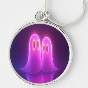 Porte-clés Couple fantôme - Kawaii Neon Love