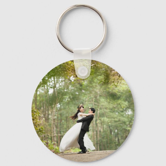 Porte-clés Couple mariage (Recto)