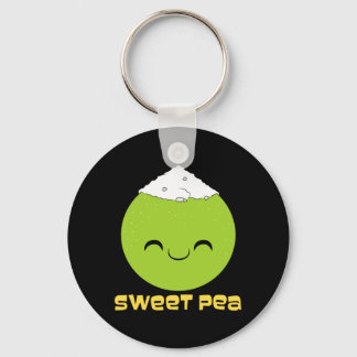 Porte-clés Couple Sweet Pea Performance de relation mignonne