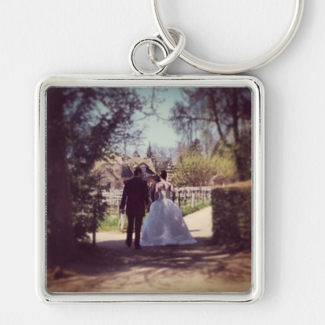 Porte-clés Couples de mariage à Versailles (Devant)