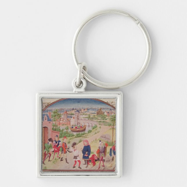 Porte-clés Courage et lâcheté (Devant)