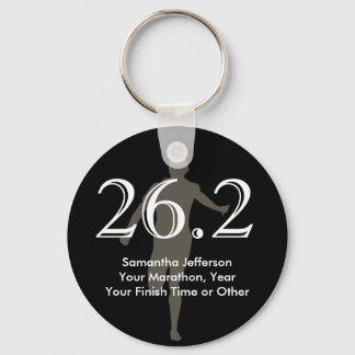 Porte-clés Coureur de marathon personnalisé 26.2 Keepsaké noi