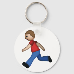 Porte-clés Coureur Emoji