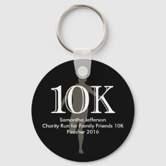 Porte-clés Coureur personnalisé 10k Gardien cross-country