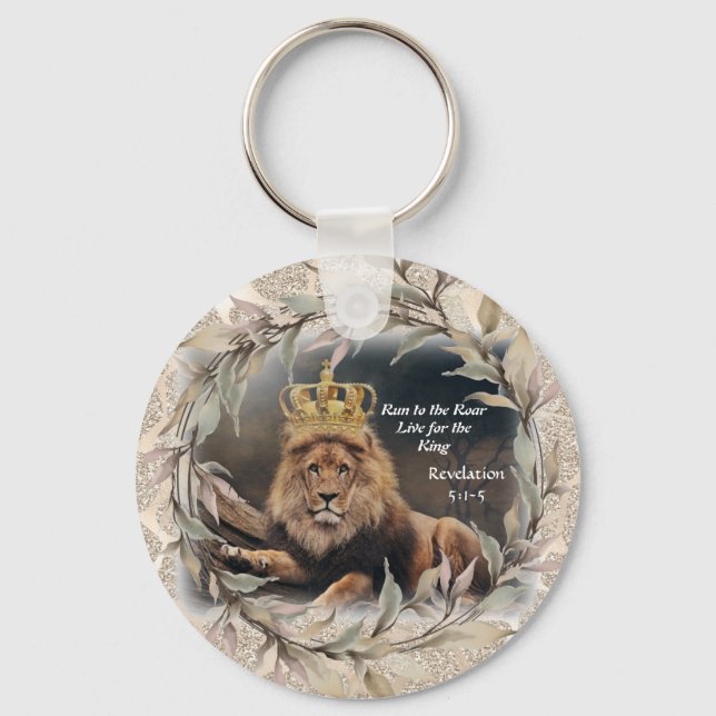 Porte-clés Courez sur le Roar Live pour le Porte - clé King (Recto)