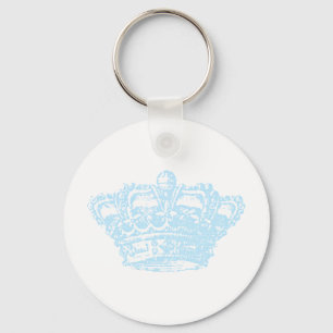 Porte-clés Couronne bleue