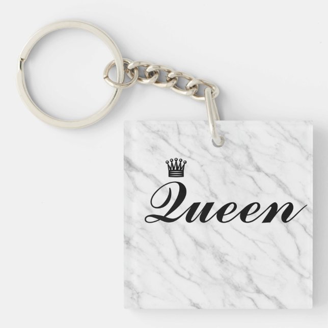 Porte-clés couronne de reine (Devant)