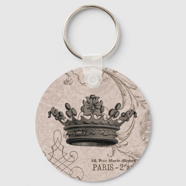 Porte-clés Couronne vintage...porte-clé (Recto)