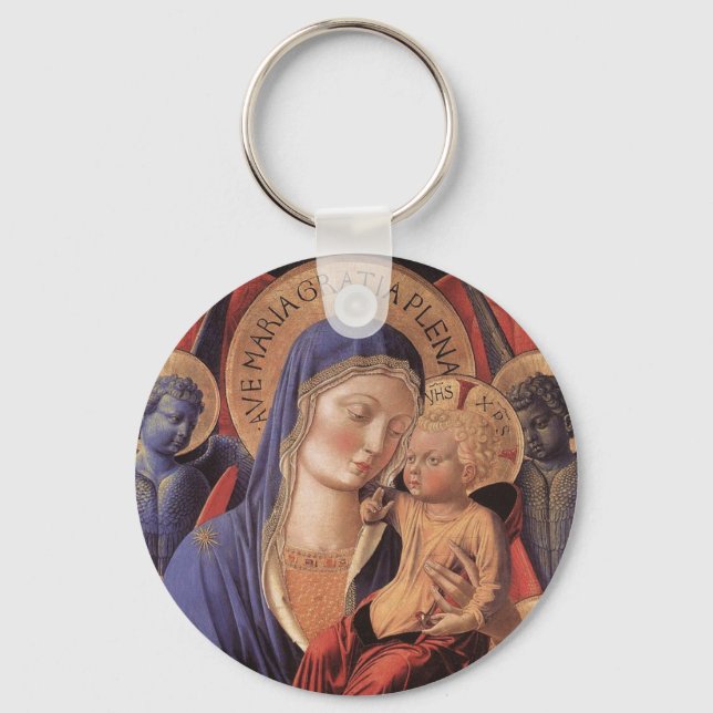 PORTE-CLÉS COURRIER MARY PLEINE DE GRACE (Recto)
