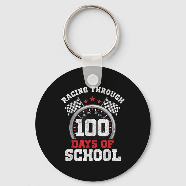 Porte-clés Course À Travers 100 Jours De Course Scolaire Voit (Recto)