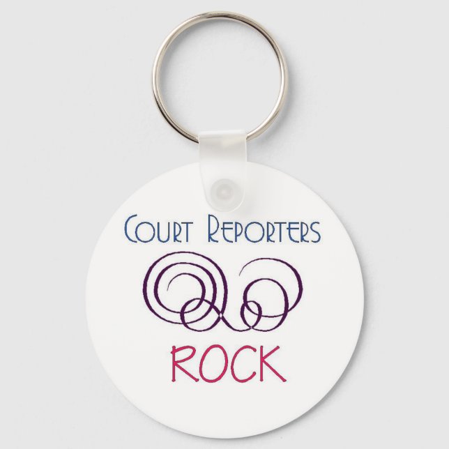 Porte-clés Court Reporters (Recto)