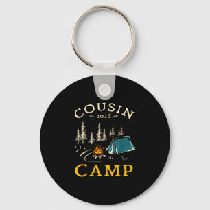 Porte-clés Cousin camp 2026 vacances familiales camping d'été